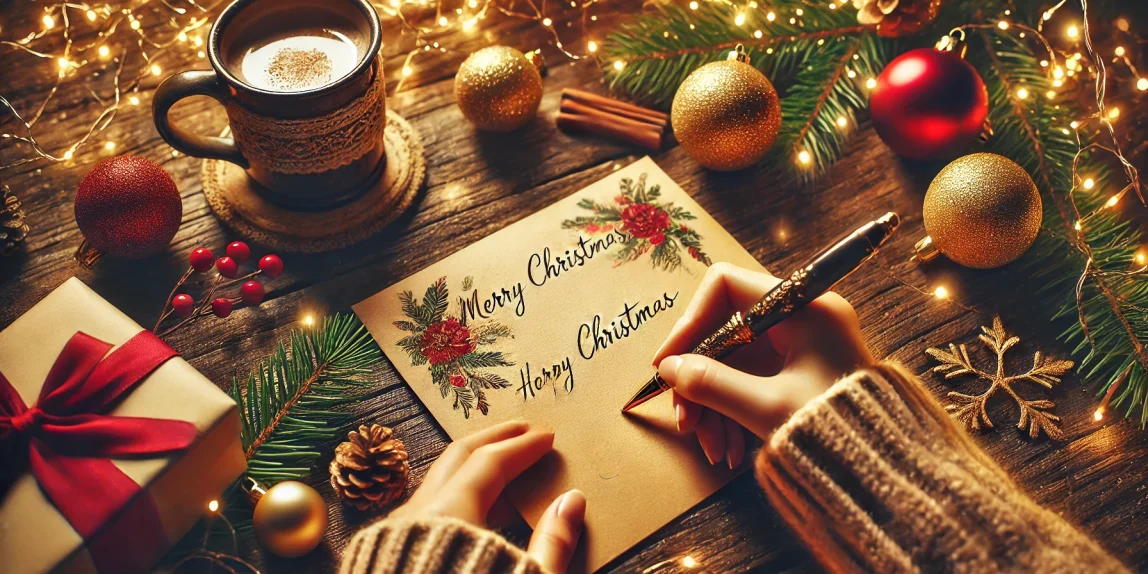 Hand-Written Christmas Greeting Messages