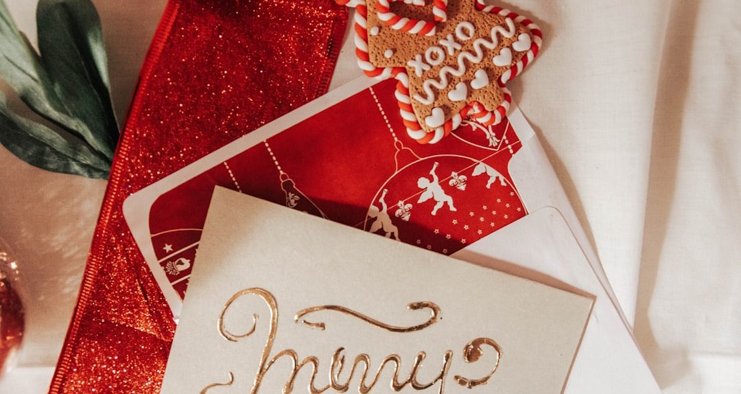 Header image for: Mastering the Art of Addressing and Sending Christmas Cards